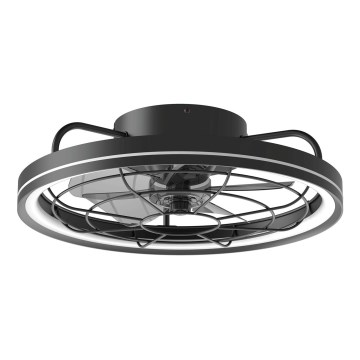 Aigostar - LED Dimbar takfläkt LED/40W/230V 2700-6500K diameter 48 cm + fjärrkontroll svart