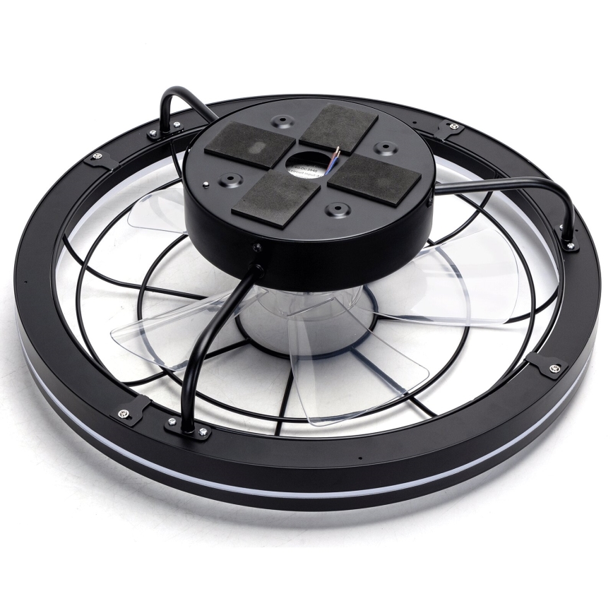 Aigostar - LED Dimbar takfläkt LED/40W/230V 2700-6500K diameter 48 cm + fjärrkontroll svart