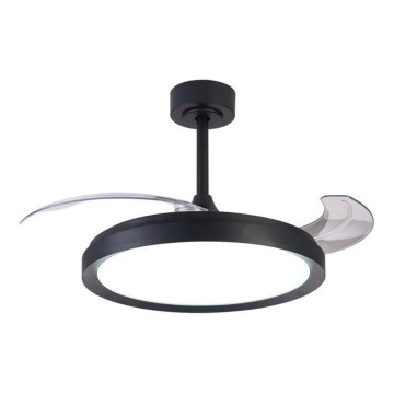 Aigostar - LED Dimbar takfläkt LED/50W/230V 2700-6500K 106cm svart + fjärrkontroll