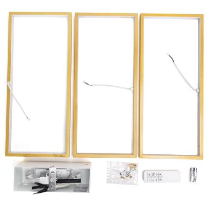 Aigostar - LED Dimbar taklampa LED/38W/230V 2700-6500K + fjärrkontroll