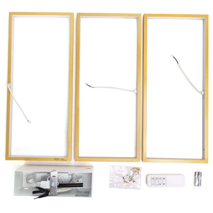 Aigostar - LED Dimbar taklampa LED/38W/230V 2700-6500K + fjärrkontroll