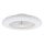 Aigostar - LED dimbar taklampa med fläkt LED/40W/230V 2700-6500K Ø 48,5 cm vit + fjärrkontroll