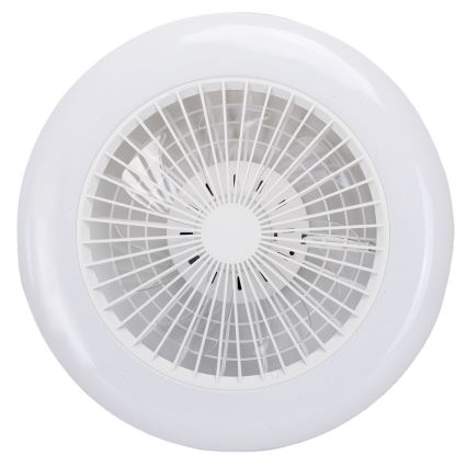 Aigostar - LED Dimbar taklampa med fläkt MESH LED/40W/230V 2700-6500K vit + fjärrkontroll