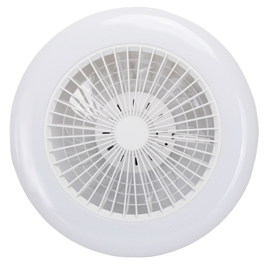 Aigostar - LED Dimbar taklampa med fläkt MESH LED/40W/230V 2700-6500K vit + fjärrkontroll