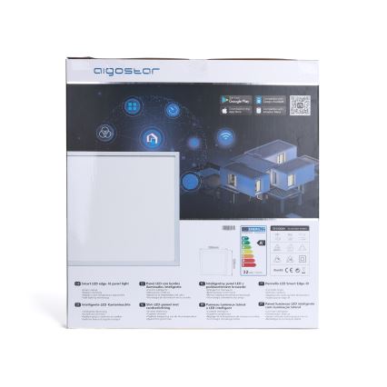 Aigostar - LED dimbar infälld panel 32W/230V Wi-Fi 60x60 cm