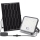 Aigostar - LED-dimmbar solcellsstrålkastare med rörelsesensor LED/120W/3,4V 6500K IP66 8000 mAh + fjärrkontroll