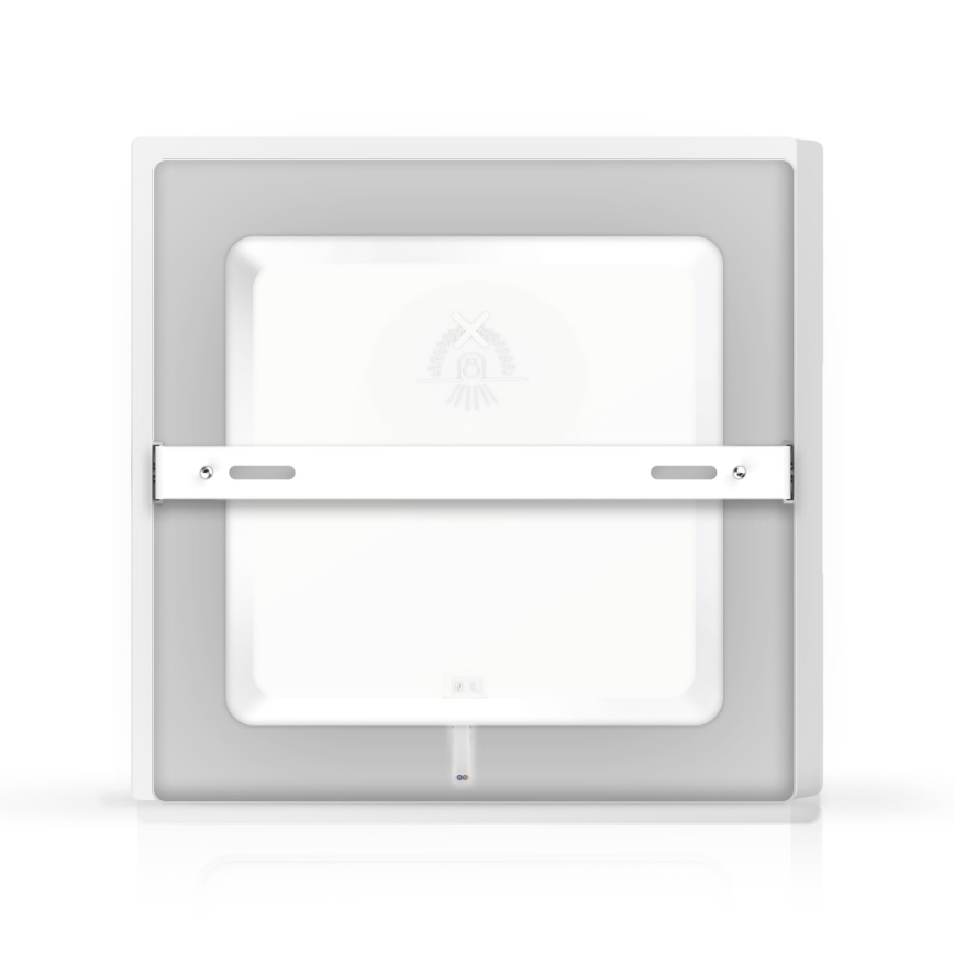 Aigostar - LED Fäst taklampa LED/12W/230V 17,3x17,3 cm 4000K vit