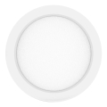 Aigostar - LED Fäst taklampa LED/18W/230V diameter 22,6 cm 4000K vit