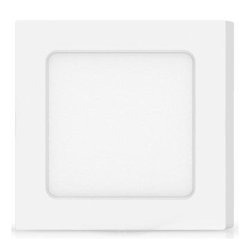 Aigostar - LED Fäst taklampa LED/6W/230V 12,2x12,2 cm 6500K vit