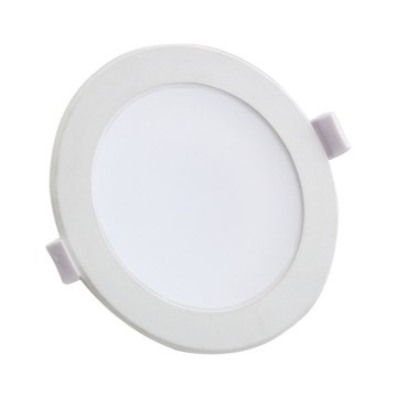 Aigostar - LED infälld badrumsarmatur LED/15W/230V 4000K IP44 Ø 14,5 cm vit