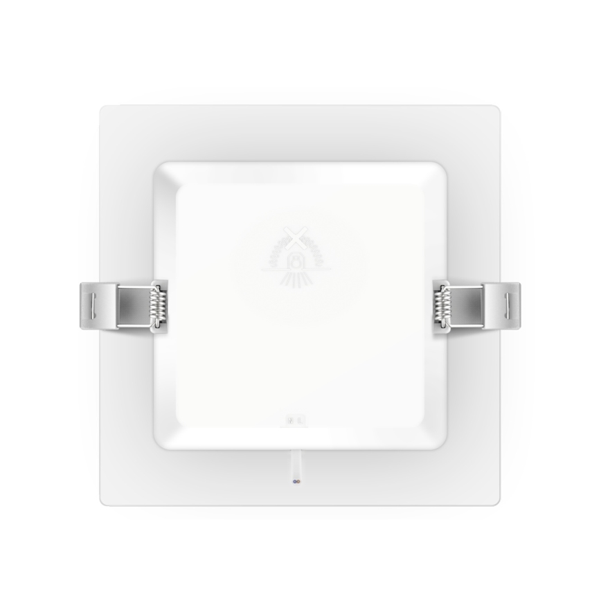 Aigostar - LED infälld takarmatur 9W/230V 3000K 14,5x14,5 cm vit