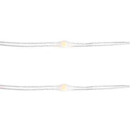 Aigostar - LED Julbelysning 100xLED/3xAA 10,3m multicolor