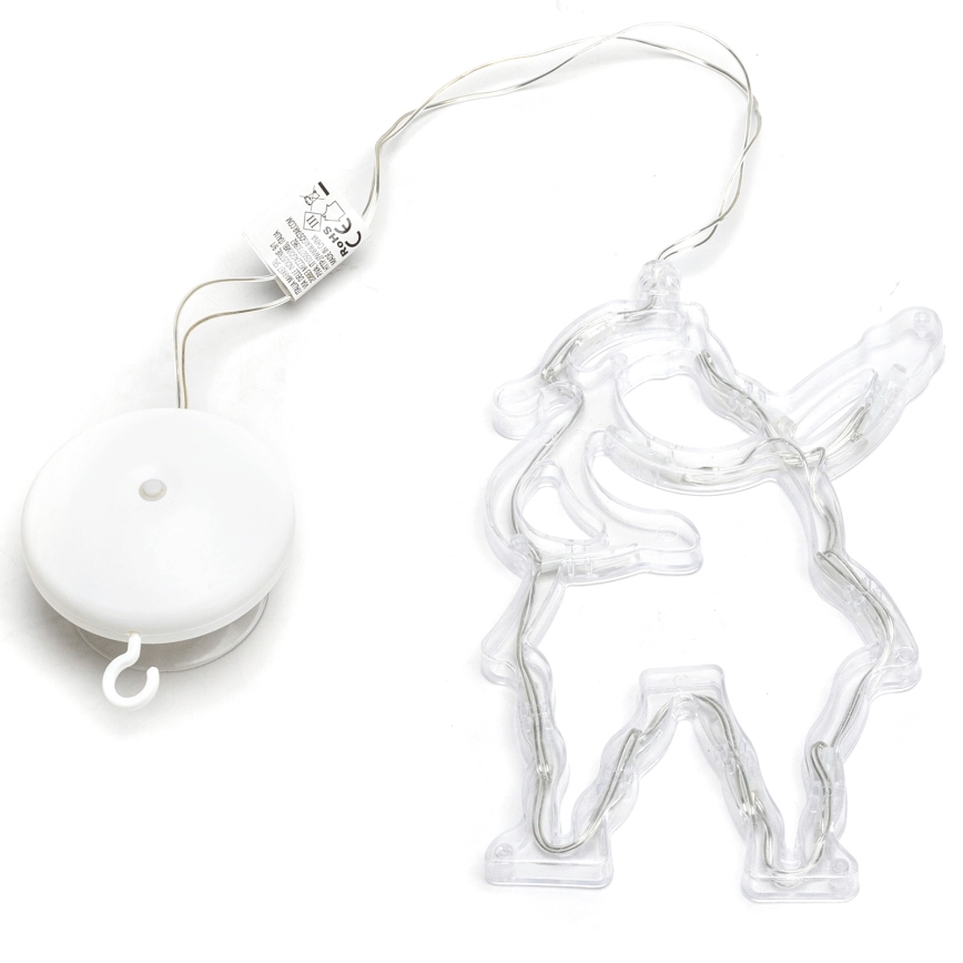 Aigostar - LED juldekoration 10xLED/3xAAA Jultomten 20 cm