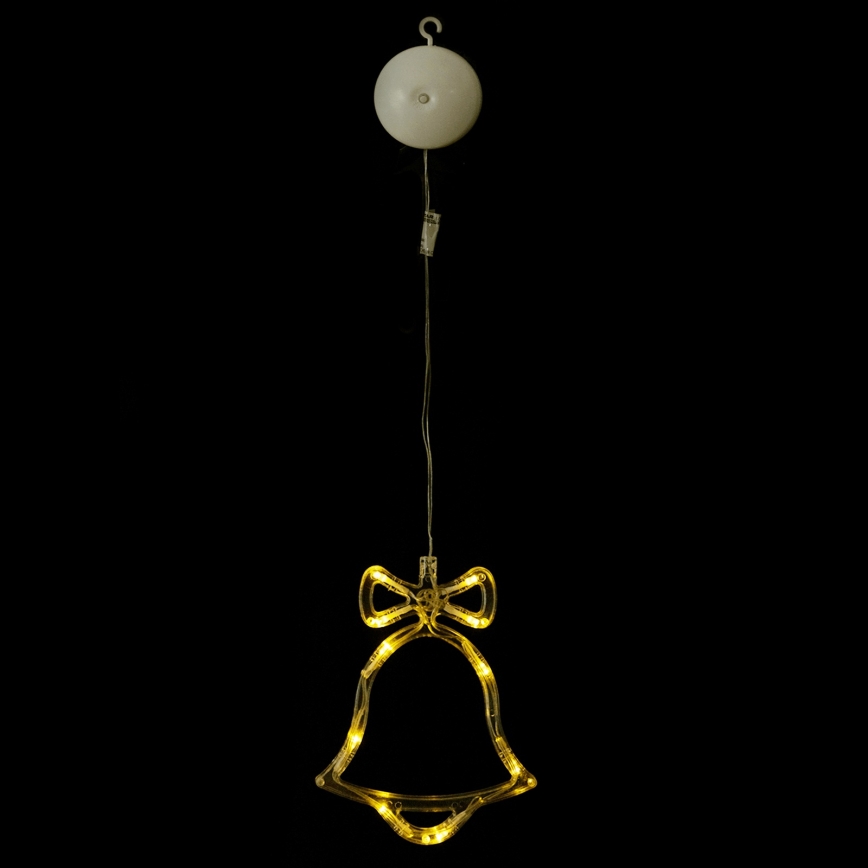 Aigostar - LED juldekoration LED/3xAAA bell 18cm