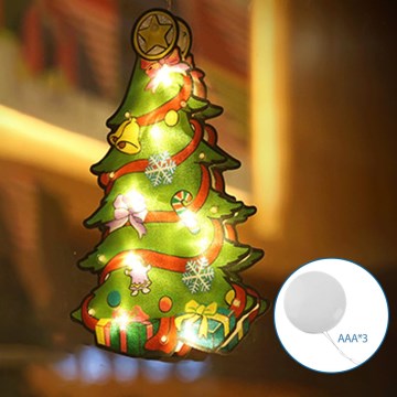 Aigostar - LED Juldekoration LED/3xAAA gran 15 cm