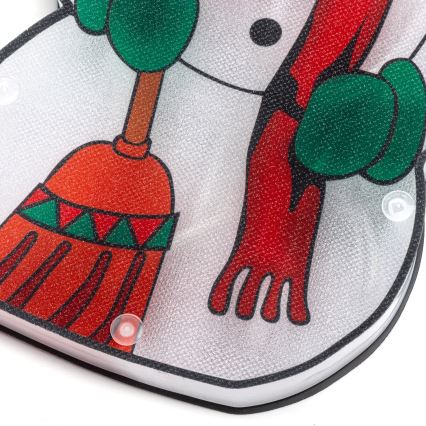 Aigostar - LED juldekoration LED/3xAAA snögubbe 25cm