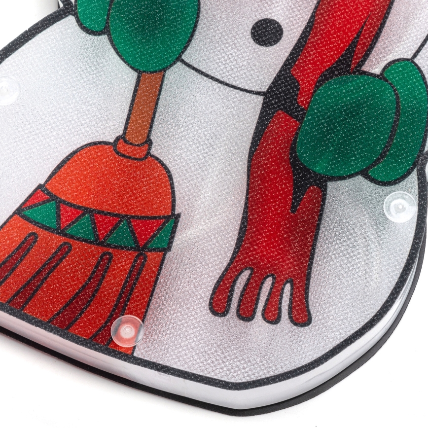 Aigostar - LED juldekoration LED/3xAAA snögubbe 25cm