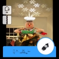 Aigostar - LED julprojektor med snöflingor LED/5W/230V kallvit pepparkaka