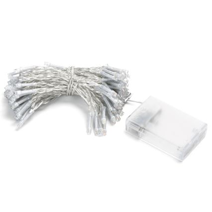Aigostar - LED-julslinga 100xLED/3xAA 10,3m flerfärgad