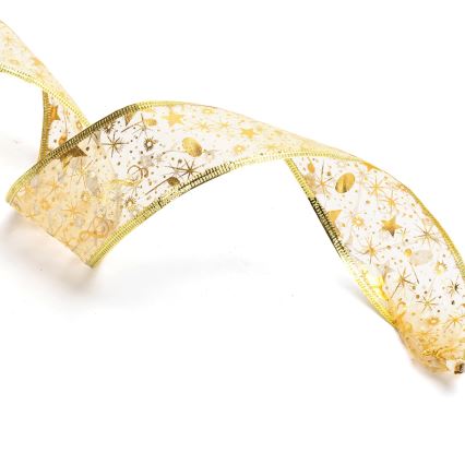 Aigostar - LED julslinga 100xLED/3xAA 10 m varmvit guldfärgad