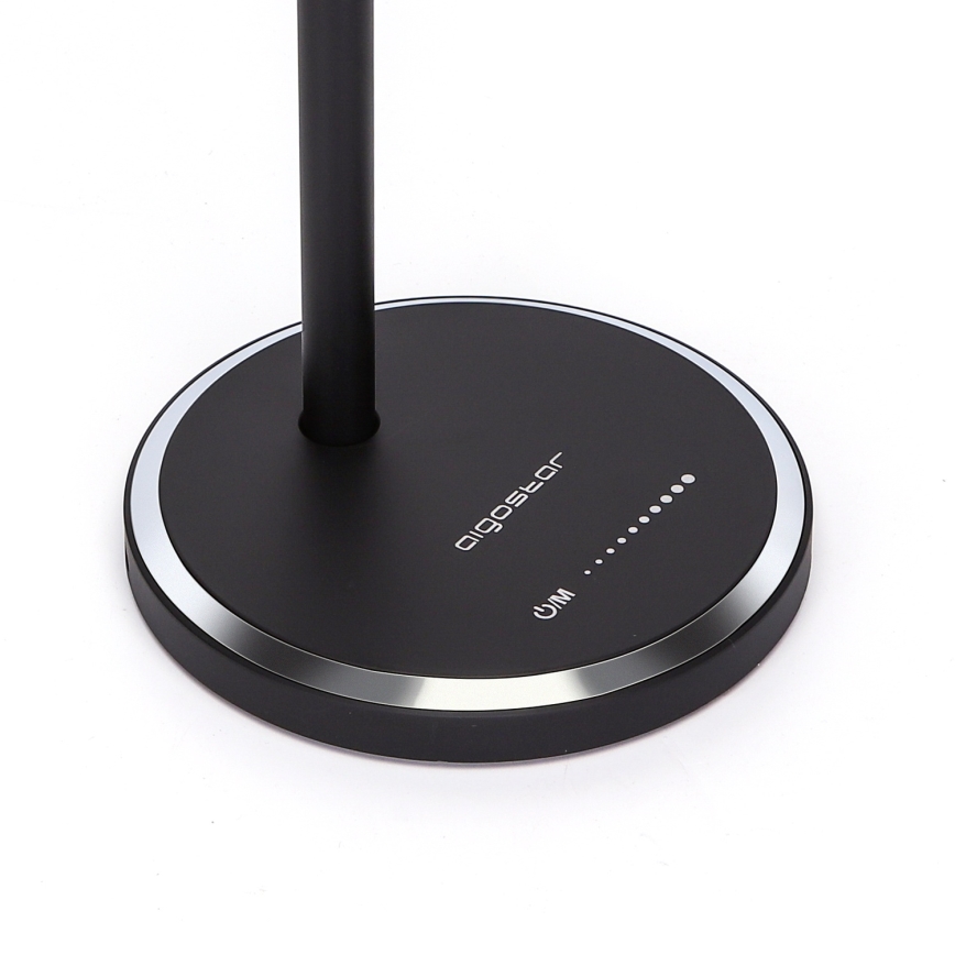 Aigostar - LED ljusreglerad bordslampa touch LED/8W/230V 3000-6000K svart