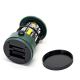 Aigostar - LED Ljusreglerad camping flashlight LED/3xAA grön 17,5 cm