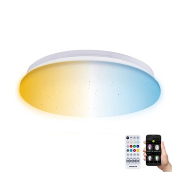 Aigostar - LED ljusreglerad taklampa till badrum MESH Smart LED/12W/230V 3000-6500K IP44 + fjärrkontroll
