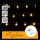 Aigostar - LED-ljusslinga 20xLED/3xAA 3,3 m snöflingor