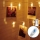 Aigostar - LED-ljusslinga 20xLED/5W/USB 6 m varmvit