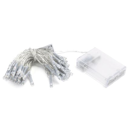 Aigostar - LED-ljusslinga 50xLED/3xAA 5,3m flerfärgad