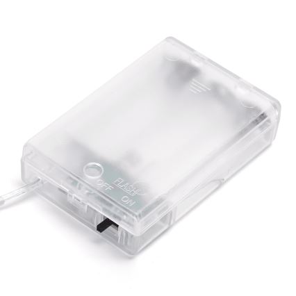 Aigostar - LED  ljusslinga 50xLED/3xAA 5,3m varmvit