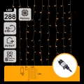 Aigostar - LED-ljusslinga för utomhusbruk 288xLED 1,5x1,8m IP44 varmvit