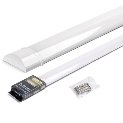 Aigostar - LED-lysrörsarmatur, 30 W, 230 V, 4000 K, 90 cm