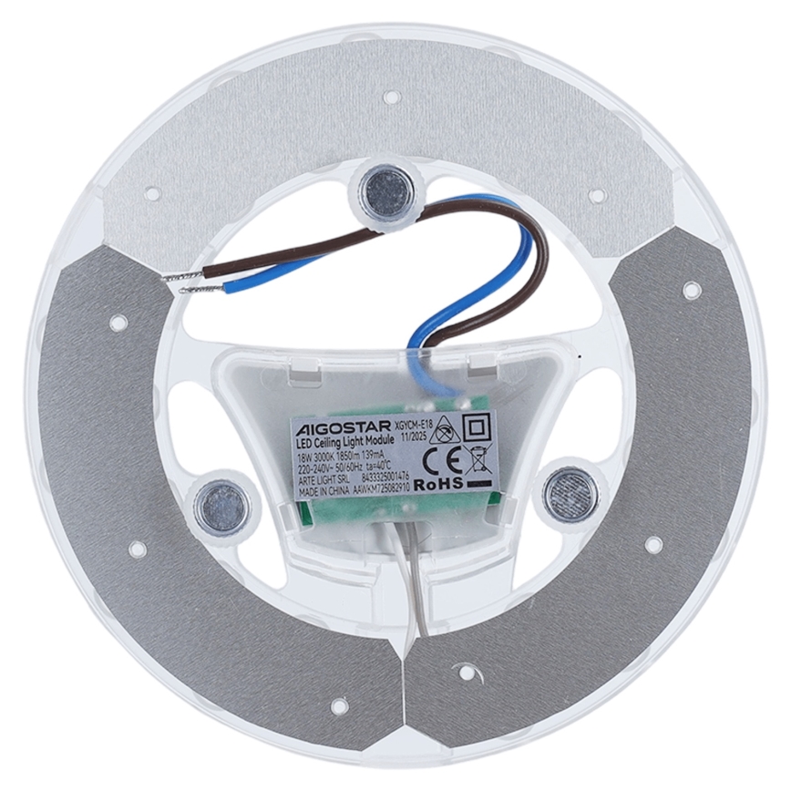 Aigostar - LED Magnetisk modul LED/18W/230V 3000K