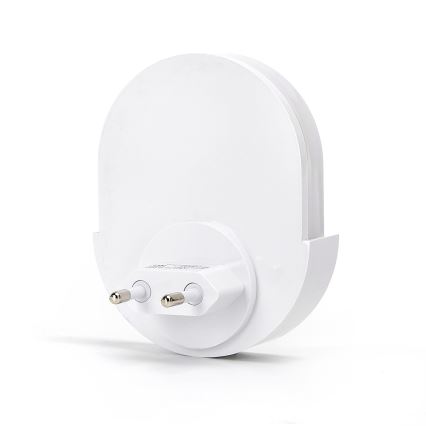 Aigostar - LED nattlampa med sensor LED/1W/230V 6500K oval