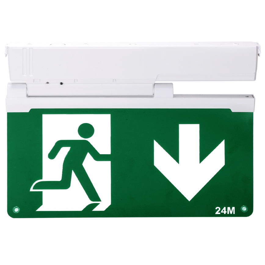 Aigostar - LED nödbelysning EMERGENCY EXIT LED/3,6W/230V 6500K 500mAh