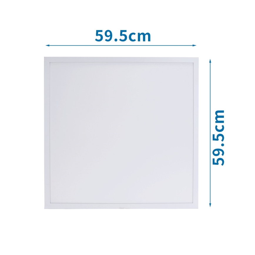 Aigostar - LED infälld panel LED/40W/230V 6500K 60x60cm vit