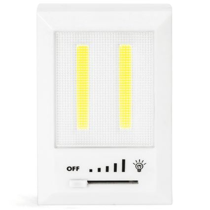Aigostar - LED Portabel nattlampa LED/4xAAA 6500K