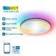 Aigostar - LED RGB+CCT Taklampa LED/22W/230V 2700-6500K Wi-Fi