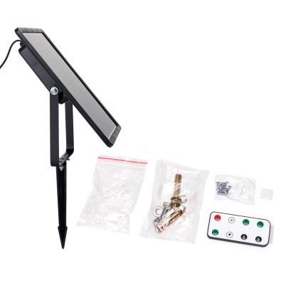 Aigostar - LED RGB Dimbart solbälte LED/10W/3,2V 10 m IP65 8000 mAh + fjärrkontroll