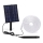 Aigostar - LED RGB Dimbar solcellsstrip LED/5W/3,2V 5+2m IP65 4000 mAh + fjärrkontroll