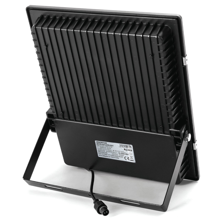 Aigostar - LED RGB Dimbar solcellsspot LED/200W/3,2V IP66 16000 mAh + fjärrkontroll