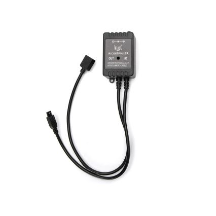 Aigostar - LED RGB Dimbar utomhuslist 3m LED/24W/12/230V IP65 + fjärrkontroll