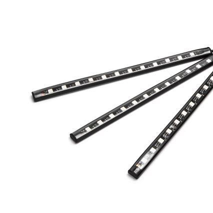 Aigostar - RGB LED-dimbara lister för bil LED/4,5W/5V + fjärrkontroll