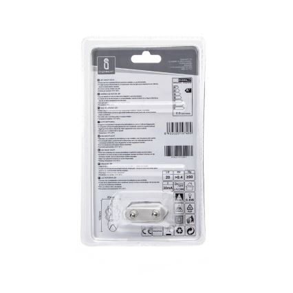 Aigostar - LED RGB nattlampa med sensor LED/0,5W/230V låga