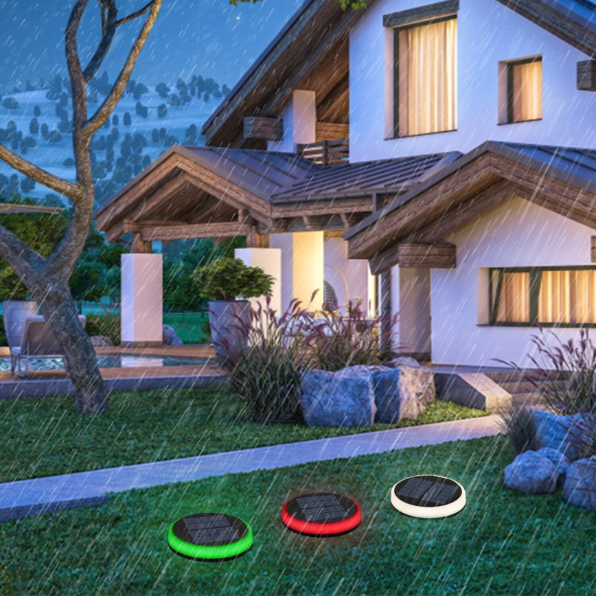 Aigostar - LED RGB solcellsbelysning LED/0,6W/3,7V IP65