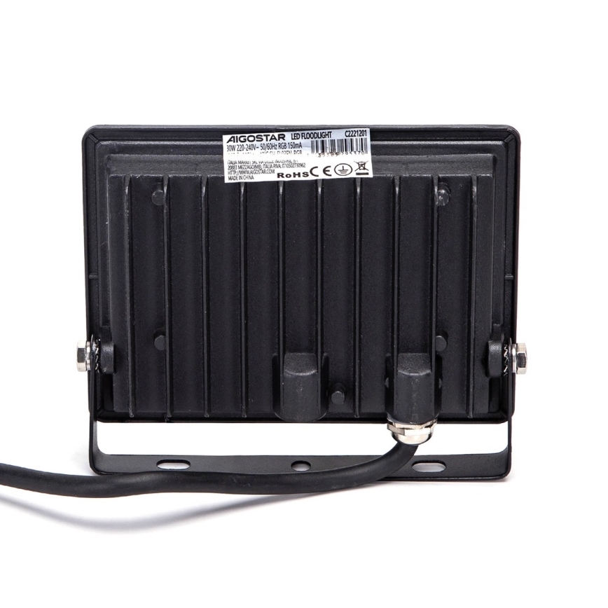 Aigostar - LED RGB strålkastare LED/30W/230V IP65 + fjärrkontroll