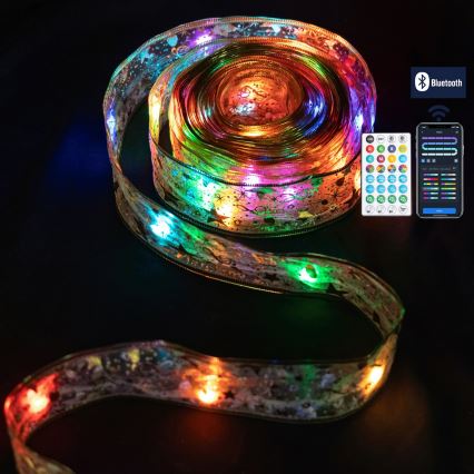 Aigostar - LED RGBICW Smart utomhusslinga MESH 100xLED 10 m IP44 + fjärrkontroll