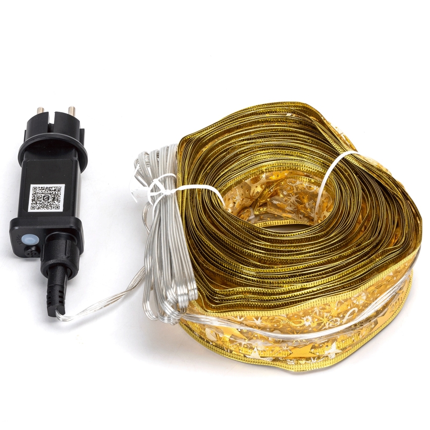 Aigostar - LED RGBICW Smart utomhusslinga MESH 100xLED 10 m IP44 + fjärrkontroll