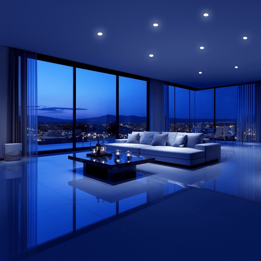 Aigostar - LED RGBW Ljusreglerad hängande badrumslampa MESH Smart LED/9W/230V 2700-6500K IP44